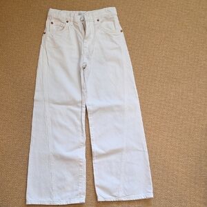 Zara Kids Cream Jeans